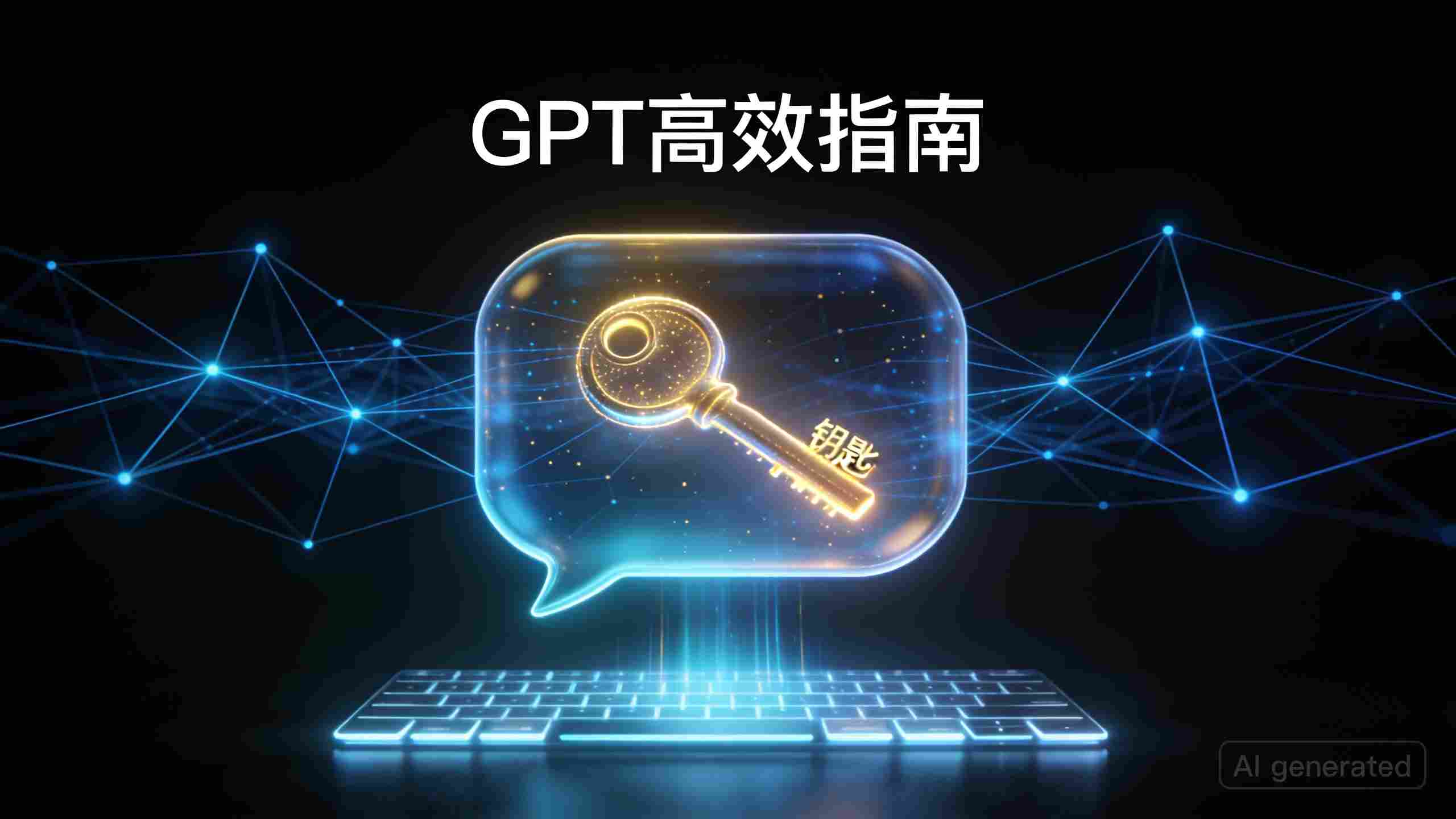 GPT是什么？从零开始的GPT高效使用指南与场景实战