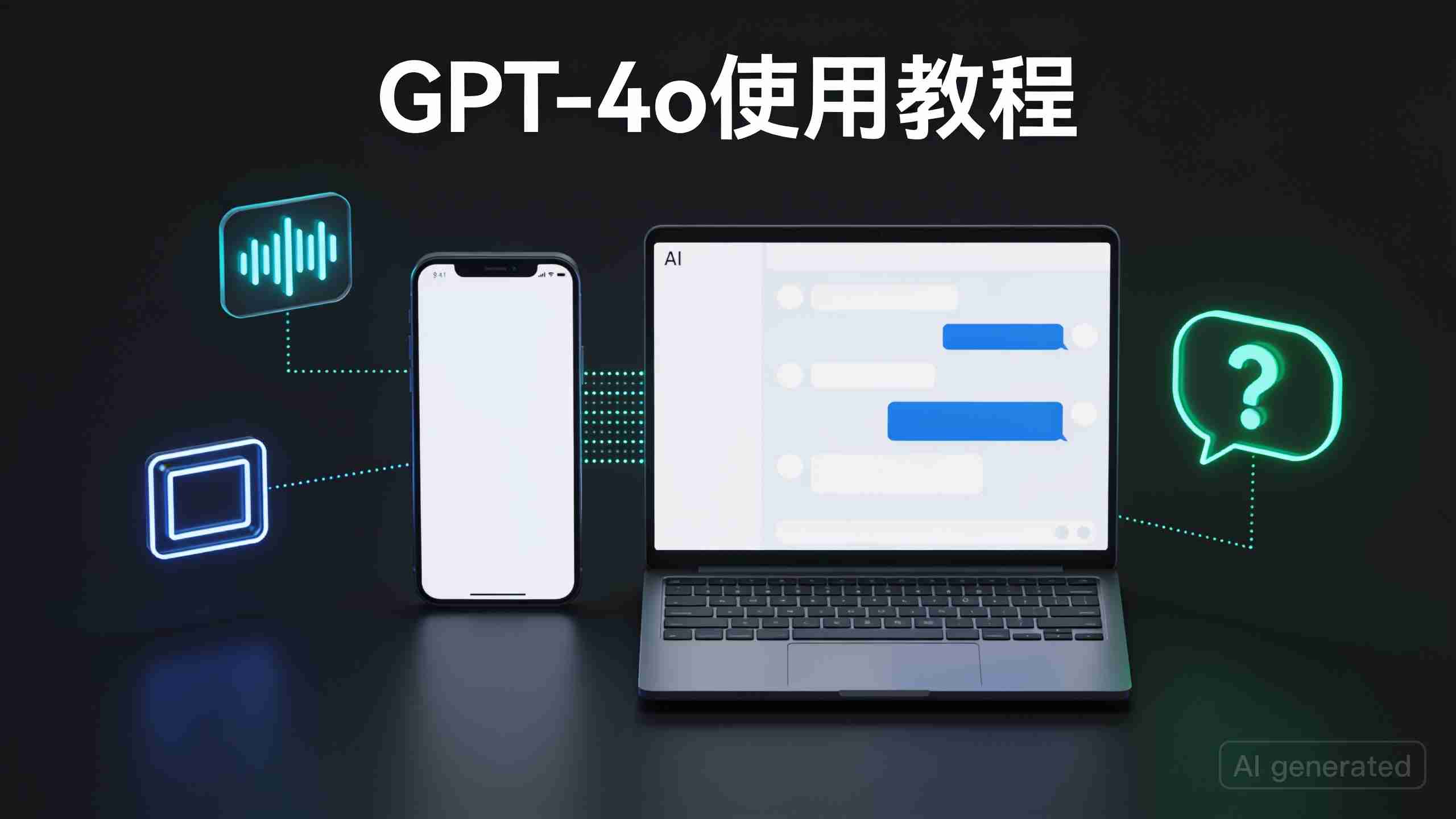 如何与 GPT 4O 对话？网页与手机端切换及多模态使用教程